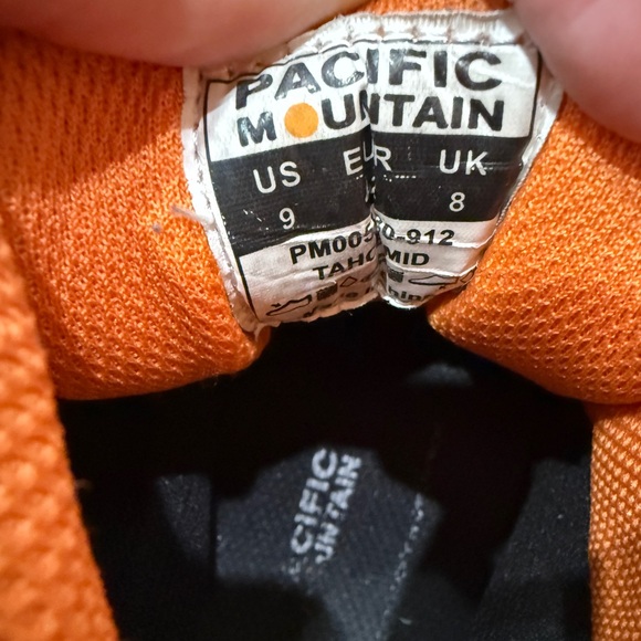 Pacific Mountain Men’s Hiking Boots Size 9 Brown Outdoor Trail Boots Waterproof - Picture 11 of 11